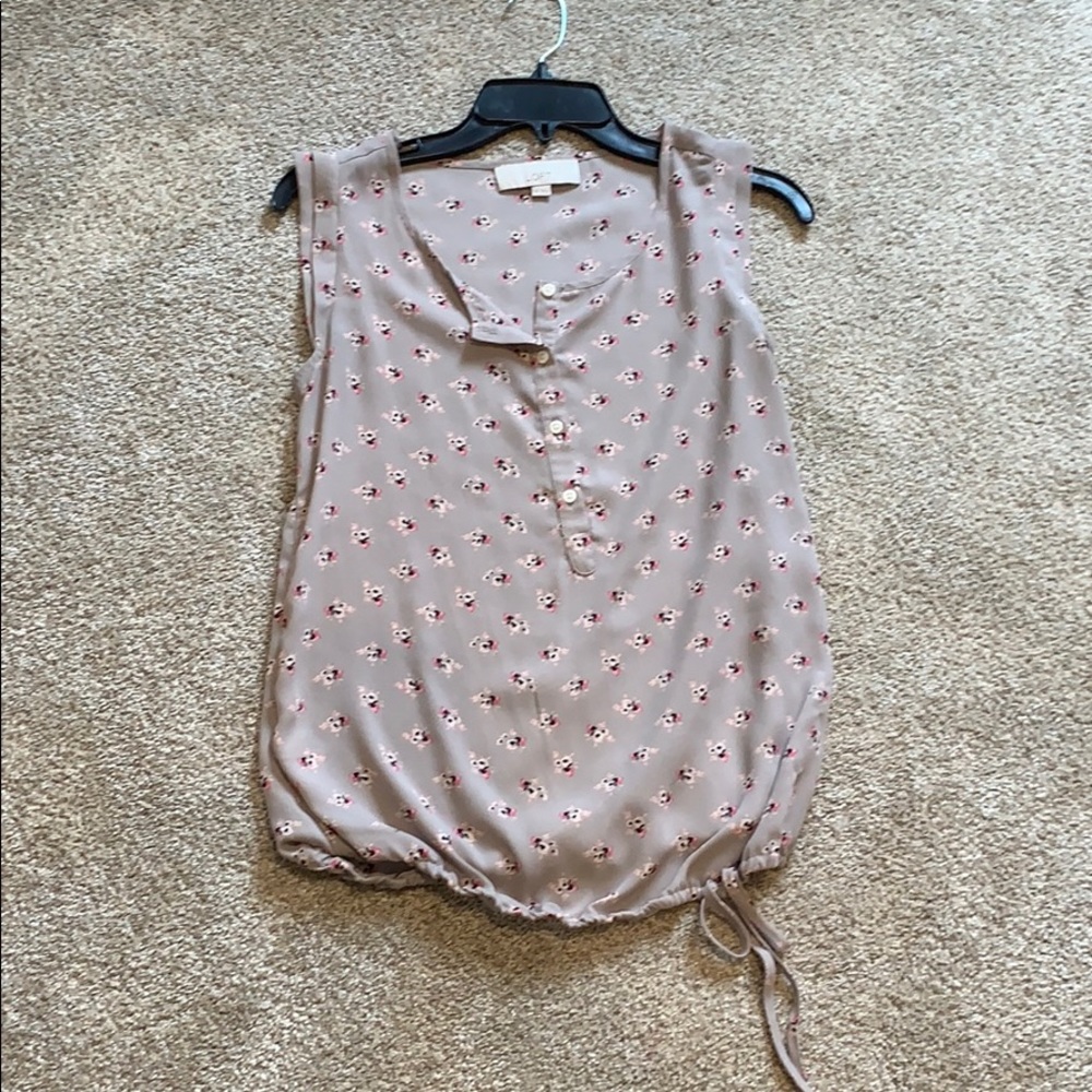 Loft flower Sleeveless top